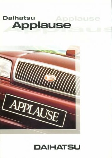 Brochures Daihatsu Applause - Folders