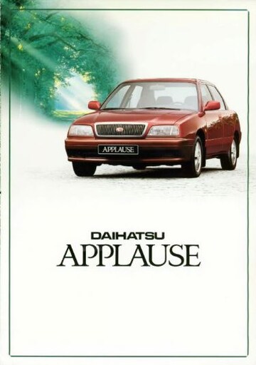 Brochures Daihatsu Applause - Folders