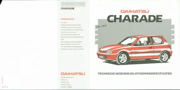 Brochure Daihatsu Charade