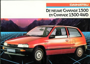 Brochures Daihatsu Charade - Folders