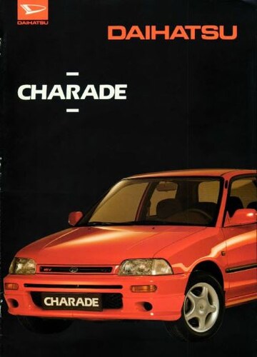 Brochures Daihatsu Charade - Folders