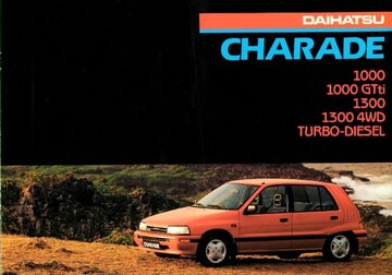 Brochures Daihatsu Charade - Folders