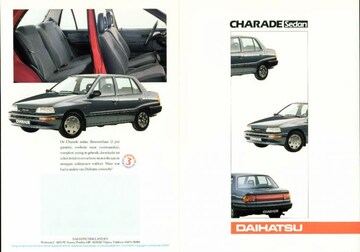 Brochures Daihatsu Charade - Folders