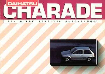 Brochures Daihatsu Charade - Folders
