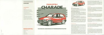 Brochures Daihatsu Charade - Folders