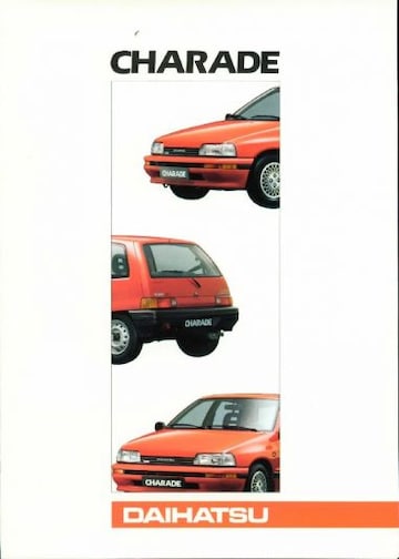 Brochures Daihatsu Charade - Folders