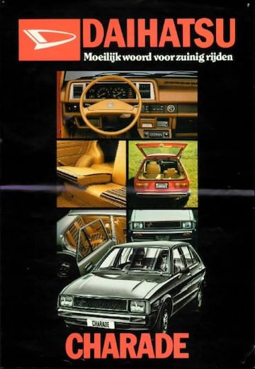 Brochures Daihatsu Charade - Folders