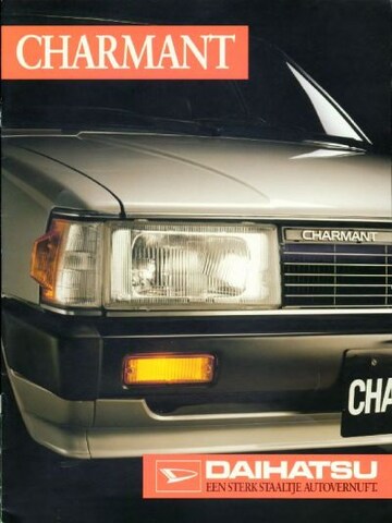 Brochures Daihatsu Charmant - Folders