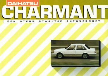Brochures Daihatsu Charmant - Folders