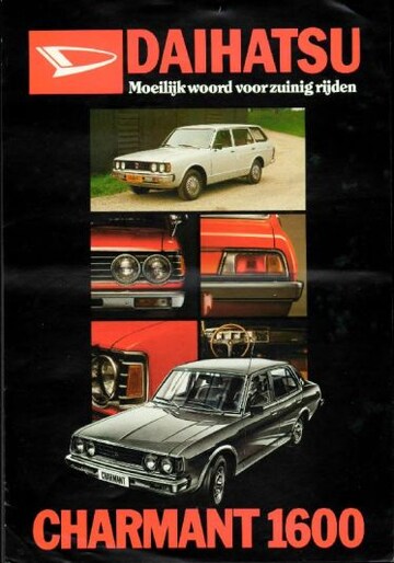 Brochures Daihatsu Charmant - Folders