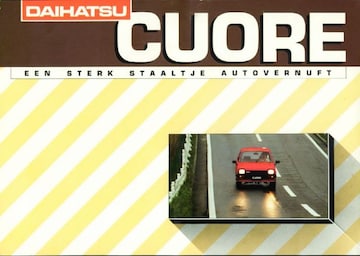 Brochures Daihatsu Cuore - Folders