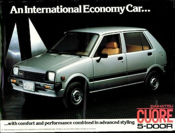 Brochures Daihatsu Cuore - Folders