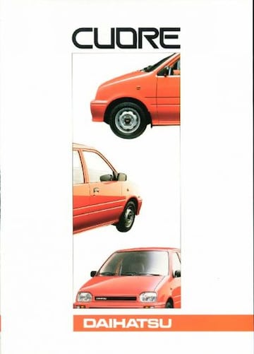 Brochures Daihatsu Cuore - Folders