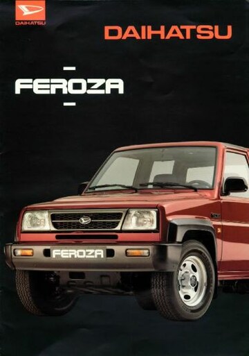 Brochures Daihatsu Feroza - Folders