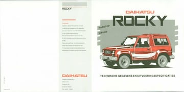 Brochure Daihatsu Rocky