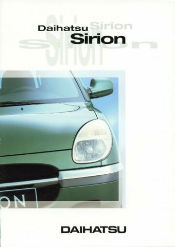 Brochures Daihatsu Sirion - Folders