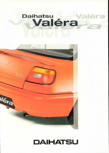 Brochures Daihatsu Valéra - Folders