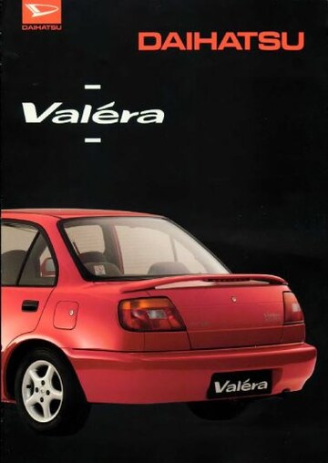 Brochures Daihatsu Valéra - Folders