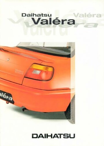 Brochures Daihatsu Valéra - Folders