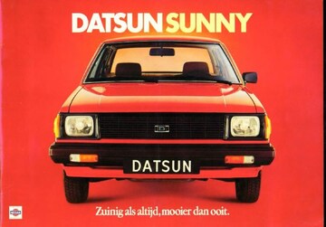 Brochures Datsun Sunny - Folders