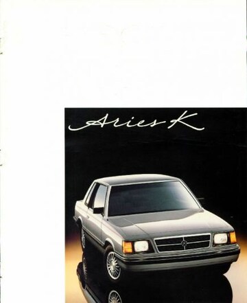 Brochures Dodge Aries - Folders
