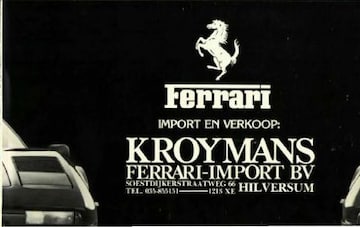 Brochure Ferrari 308