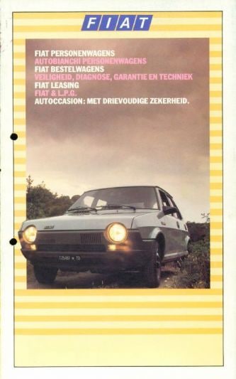 Brochures Fiat - Folders