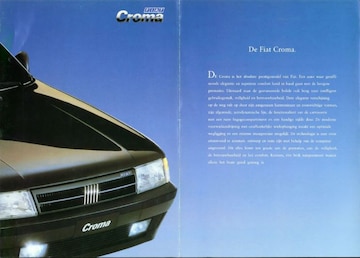 Brochures Fiat Croma - Folders
