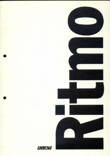 Brochures Fiat Ritmo - Folders