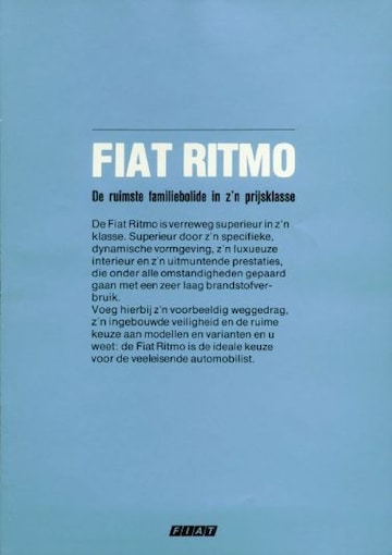 Brochures Fiat - Folders