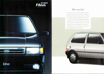 Brochures Fiat Uno - Folders