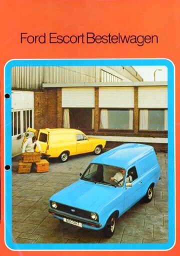 Brochures Ford Escort - Folders