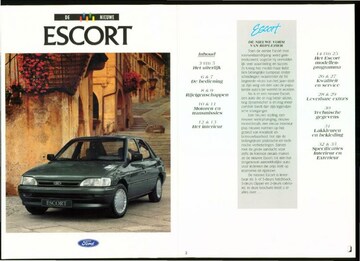 Brochures Ford Escort - Folders