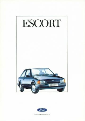 Brochures Ford Escort - Folders
