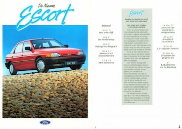 Brochures Ford Escort - Folders