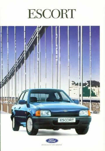 Brochures Ford Escort - Folders