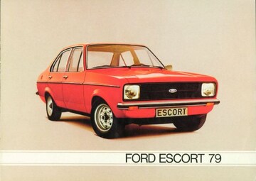 Brochures Ford Escort - Folders
