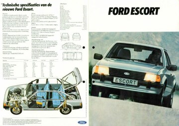 Brochures Ford Escort - Folders