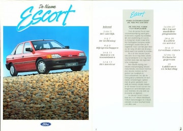 Brochures Ford Escort - Folders