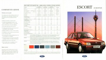 Brochures Ford Escort - Folders