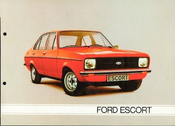 Brochures Ford Escort - Folders
