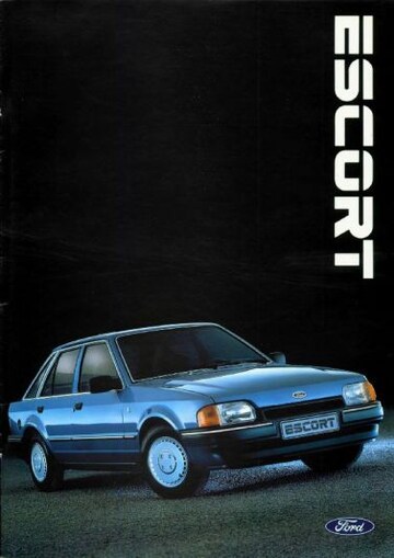 Brochures Ford Escort - Folders