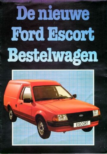 Brochures Ford Escort - Folders