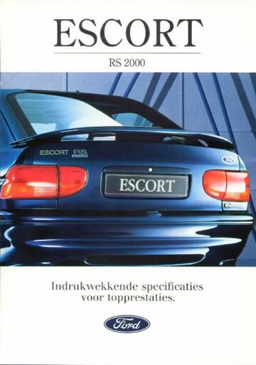 Brochures Ford Escort - Folders