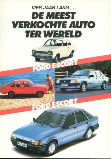 Brochures Ford Escort - Folders