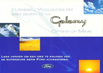 Brochures Ford Galaxy - Folders