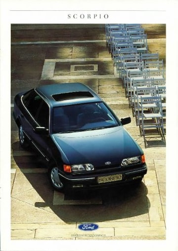 Brochures Ford Scorpio - Folders