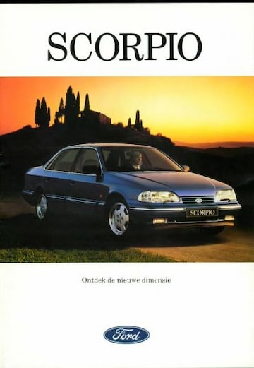 Brochures Ford Scorpio - Folders