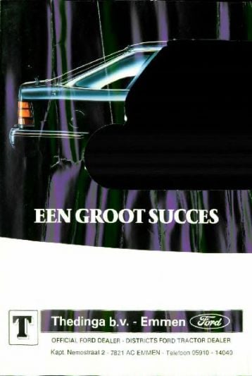 Brochures Ford - Folders