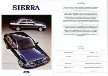 Brochure Ford Sierra
